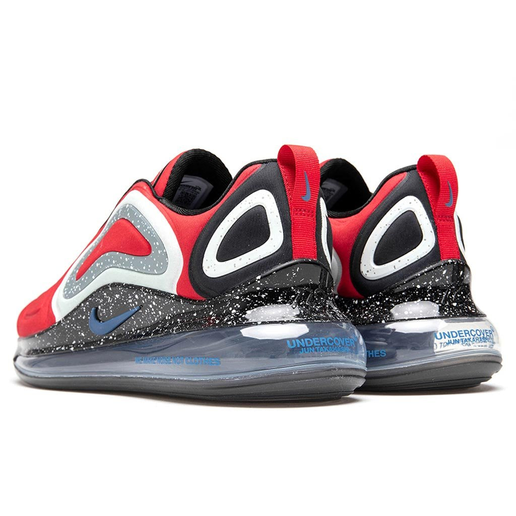 Nike x Undercover Air Max 720 Shoe University Red/Blue Jay – Feature