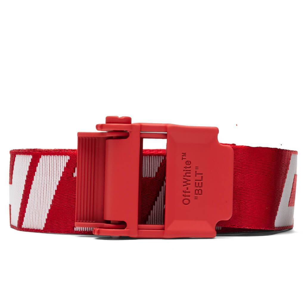 Off-White's Industrial Belt in Red