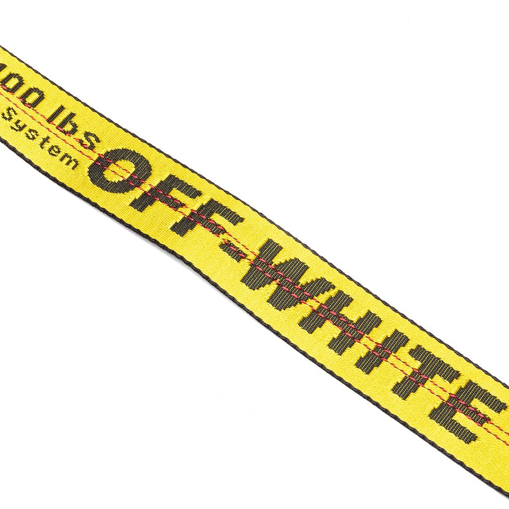 OFF-WHITE Classic Industrial Belt Yellow/Black - FW22 - US