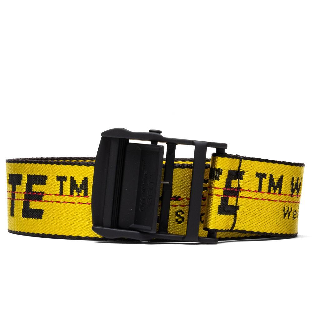 Classic Industrial Belt - Yellow/Black
