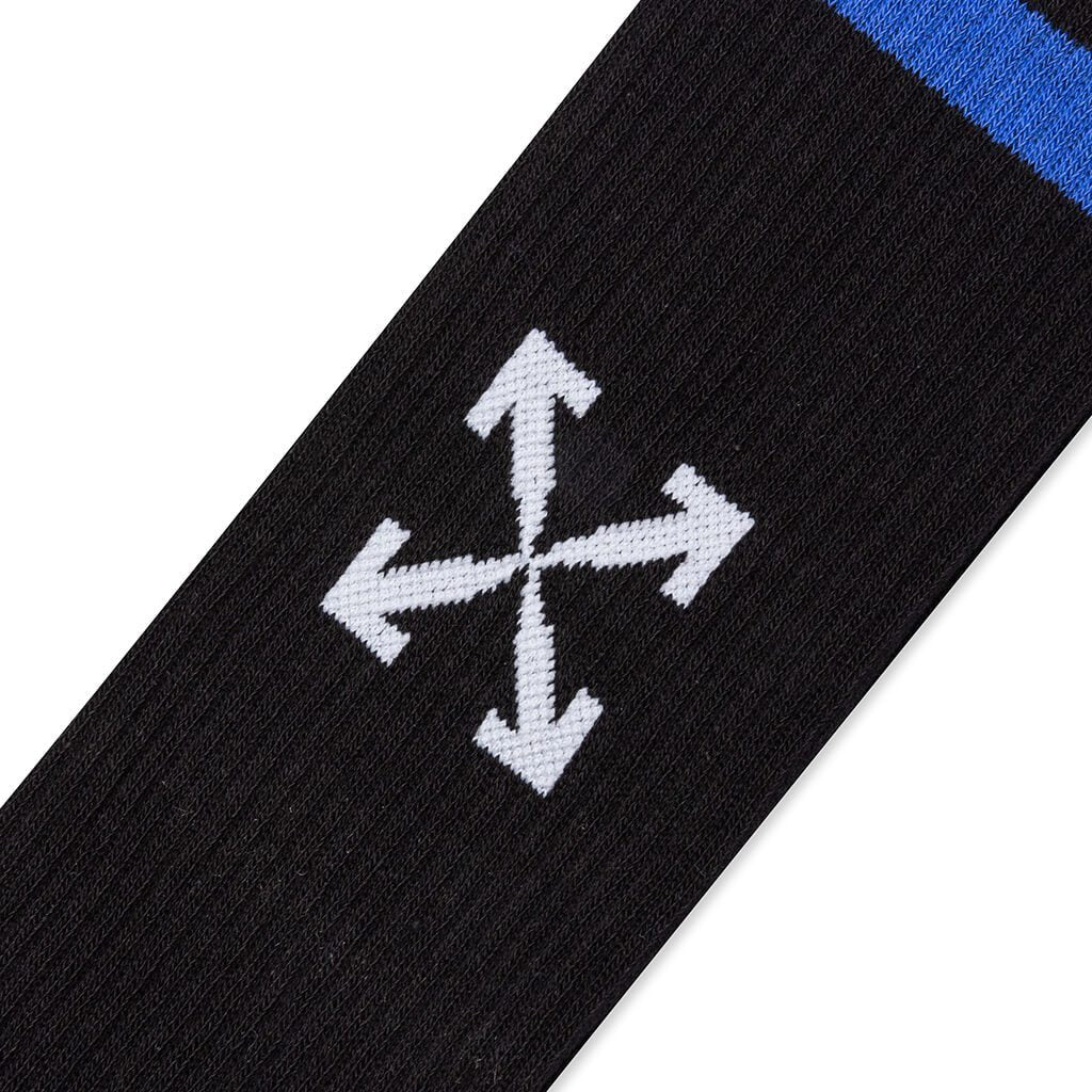 Extra Long Sport Socks - Black/Grey â Feature