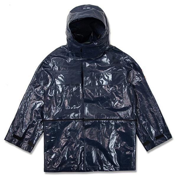 Glossy Velcro Coat Medium Grey Feature glossy-velcro-coat-medium-grey-feature