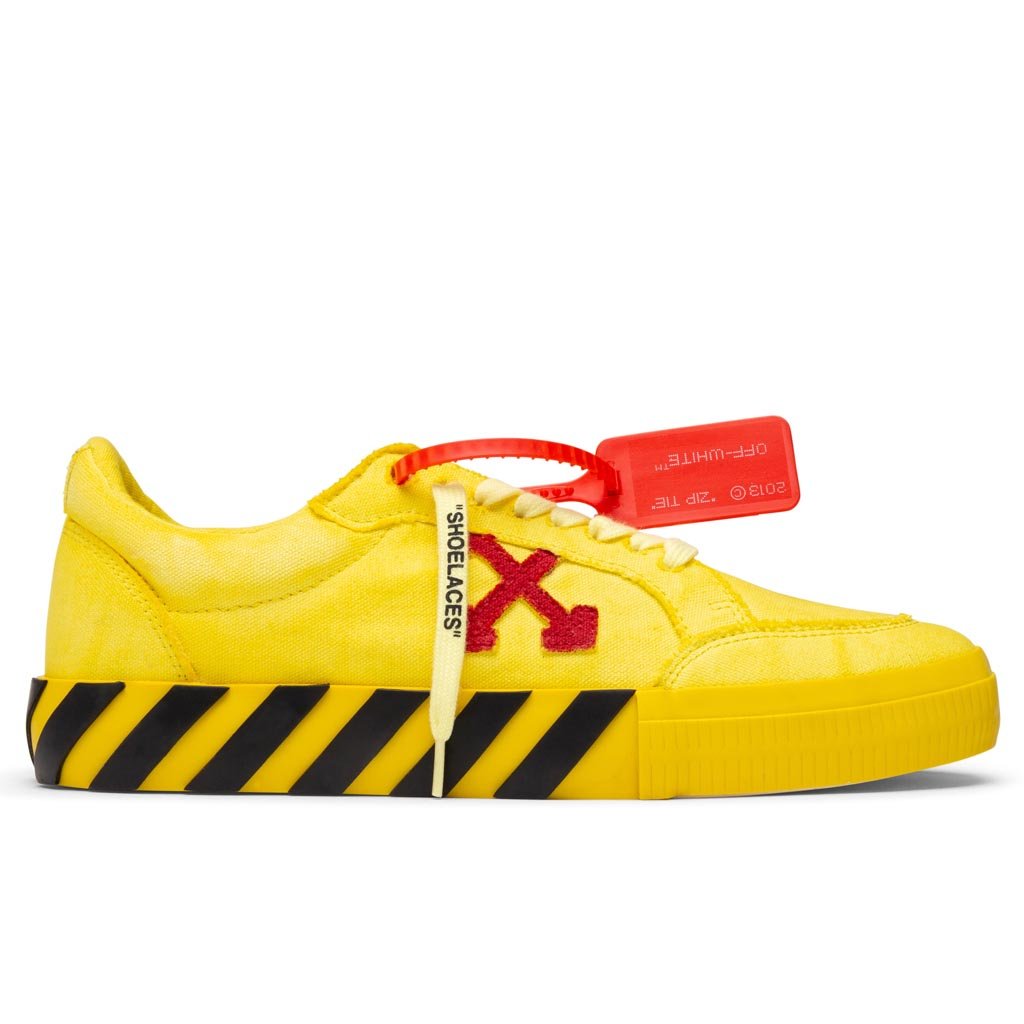 Off-White Vulcanized c/o Virgil Abloh White & Red Low Top