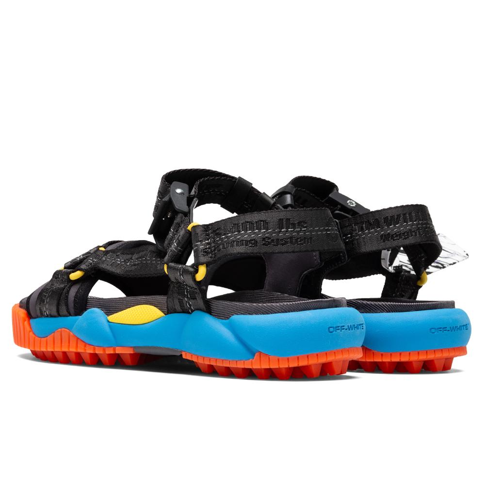 Minimal Trekking Off White Mens Sandals ODSY Minimal Trekking Black/Red