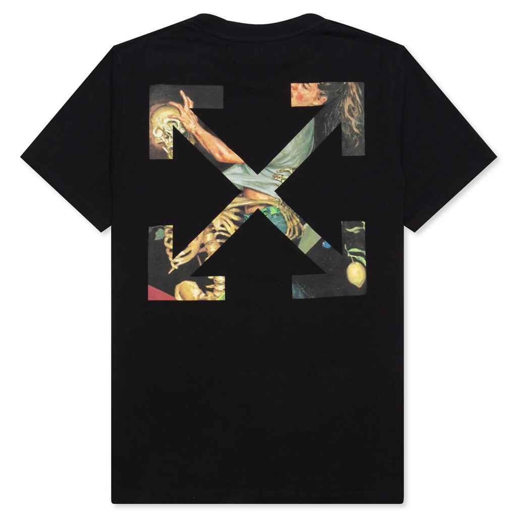 Pascal Arrow Slim S/S Tee - Black/White – Feature display picture 1