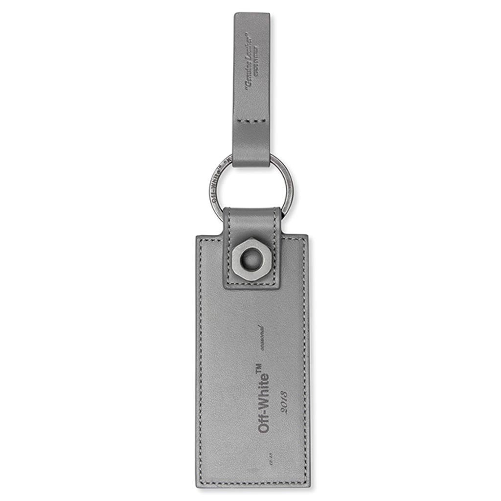 Seasonal Logo Key Holder - Medium Grey