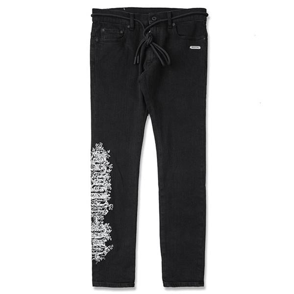 Skinny Regular Length - Black/White