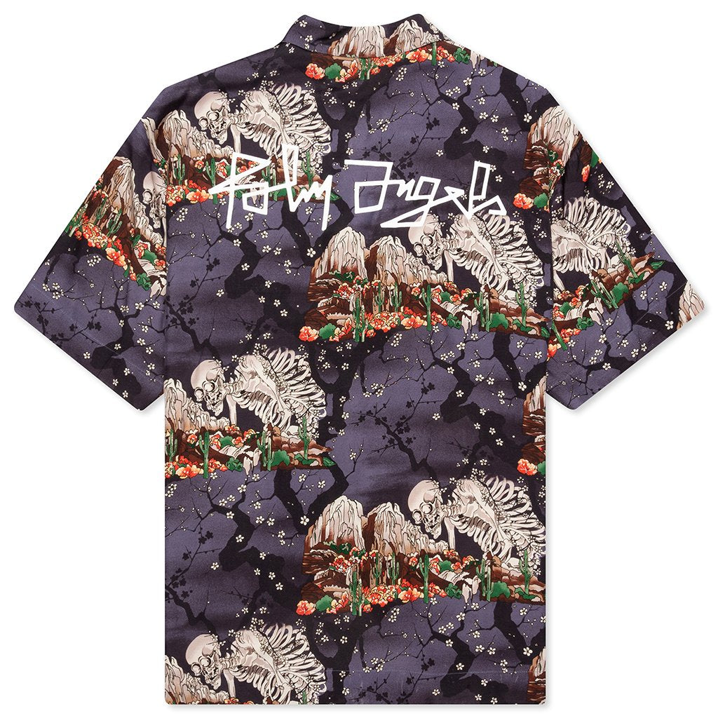 All Over Palm Bowling Shirt