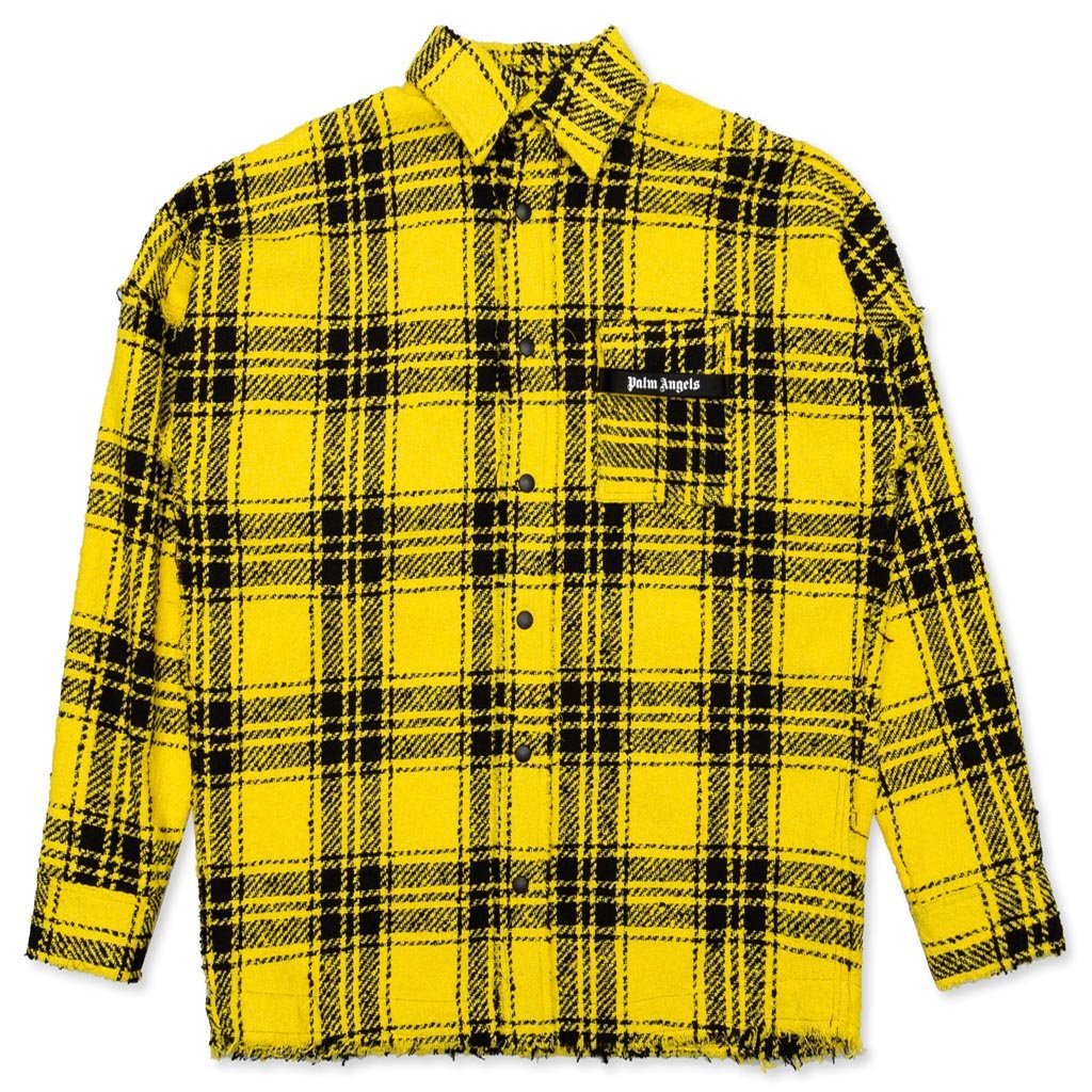 Farfetch Palm Angels Yellow Shirt Palm Angels Yellow And Black