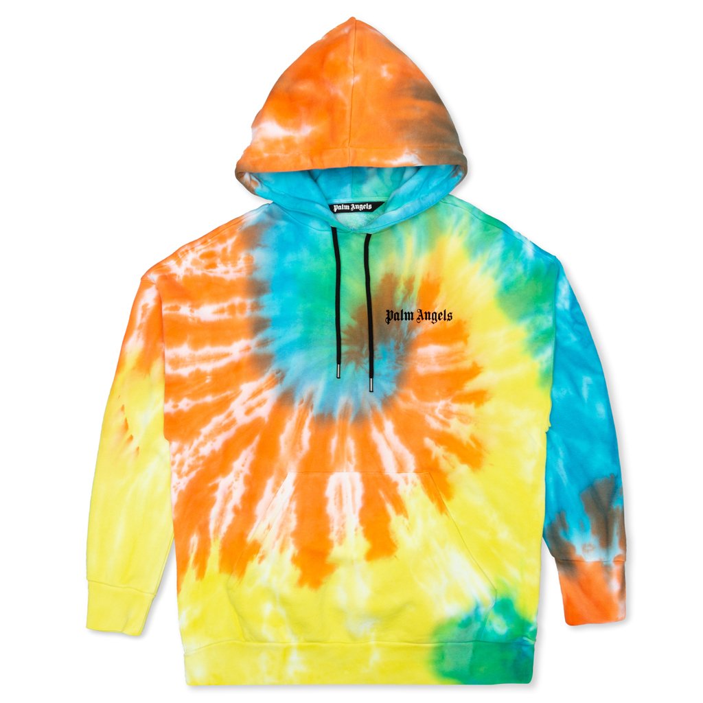 Tie Dye New Basic Hoodie - White/Multi – Feature