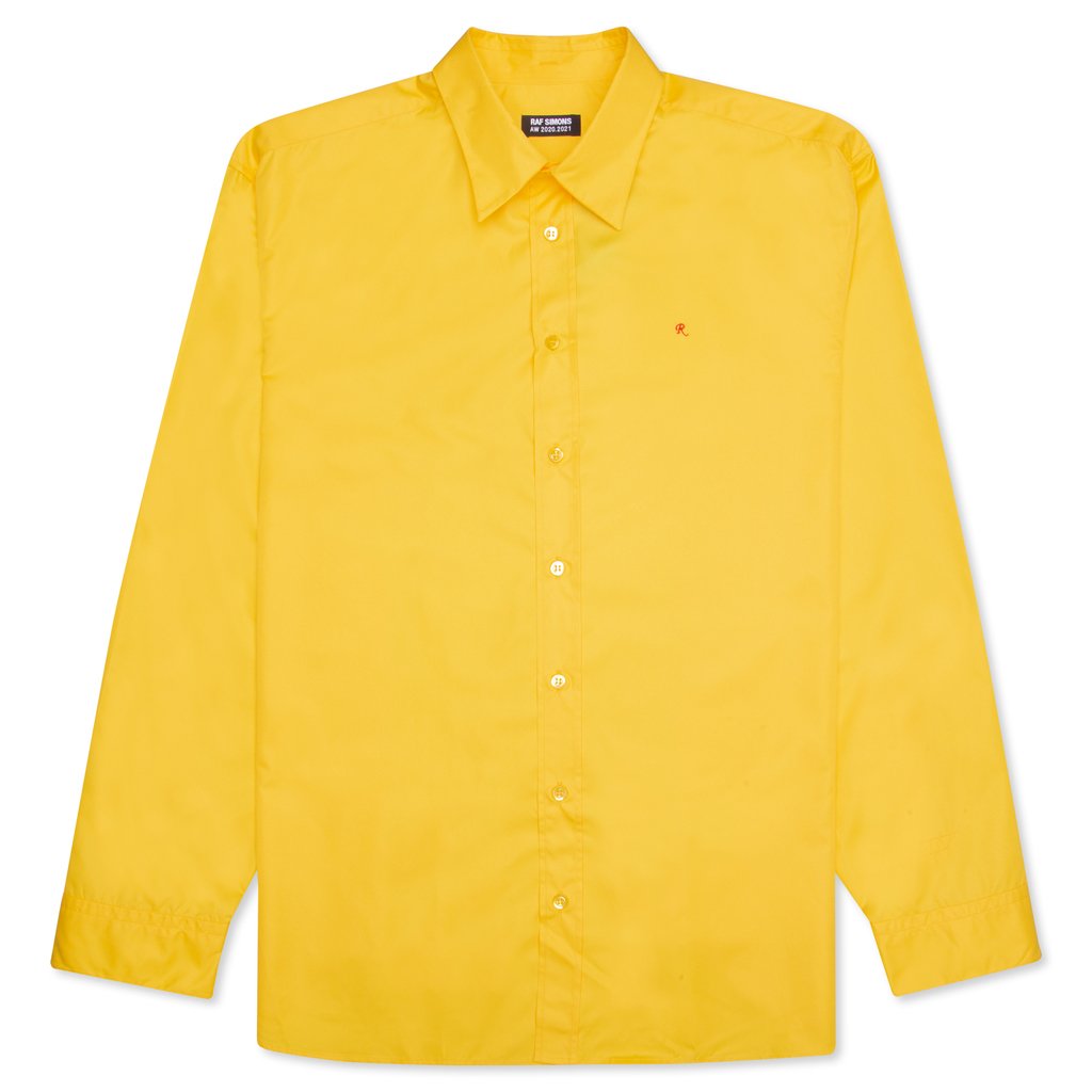 Big Fit R-Shirt w/ Hood - Yellow