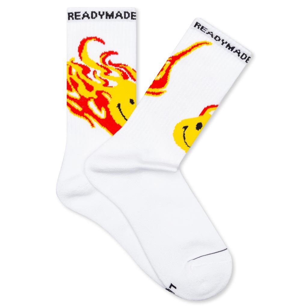 Fire Crew Socks - White – Feature