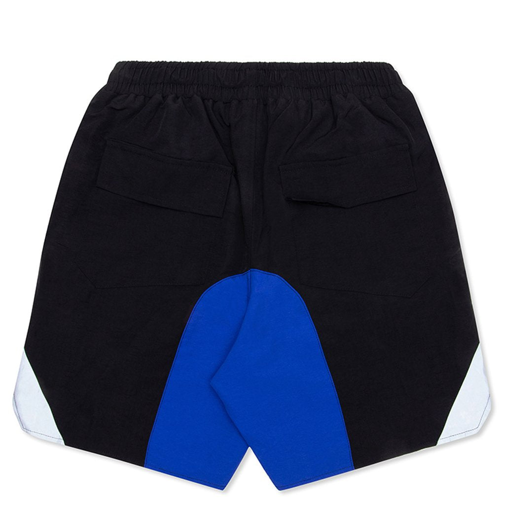 Color Block Shorts - Black/Blue – Feature