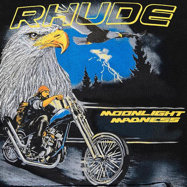 Eagle Moto Hoodie - Black