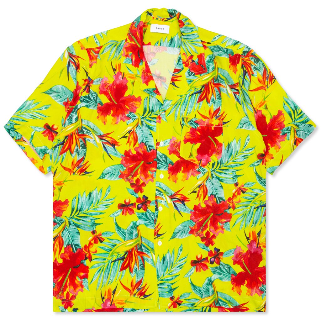 Hawaii T Shirt Green Color Cross Style