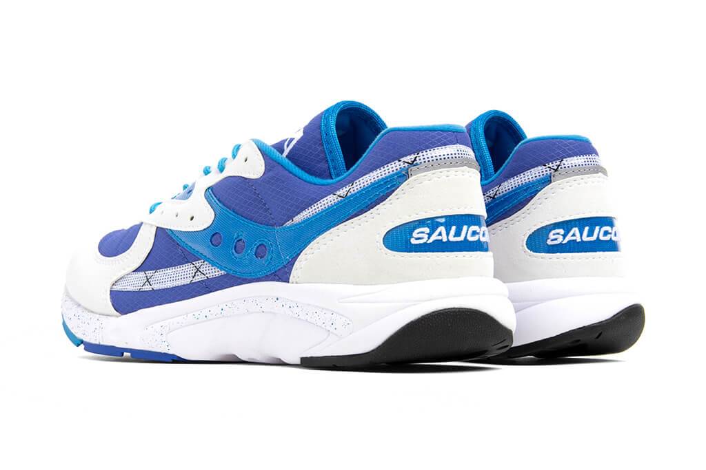 サウコニー・アーヤ・メンズ・ランニング・シュー・ホワイト/ブルー