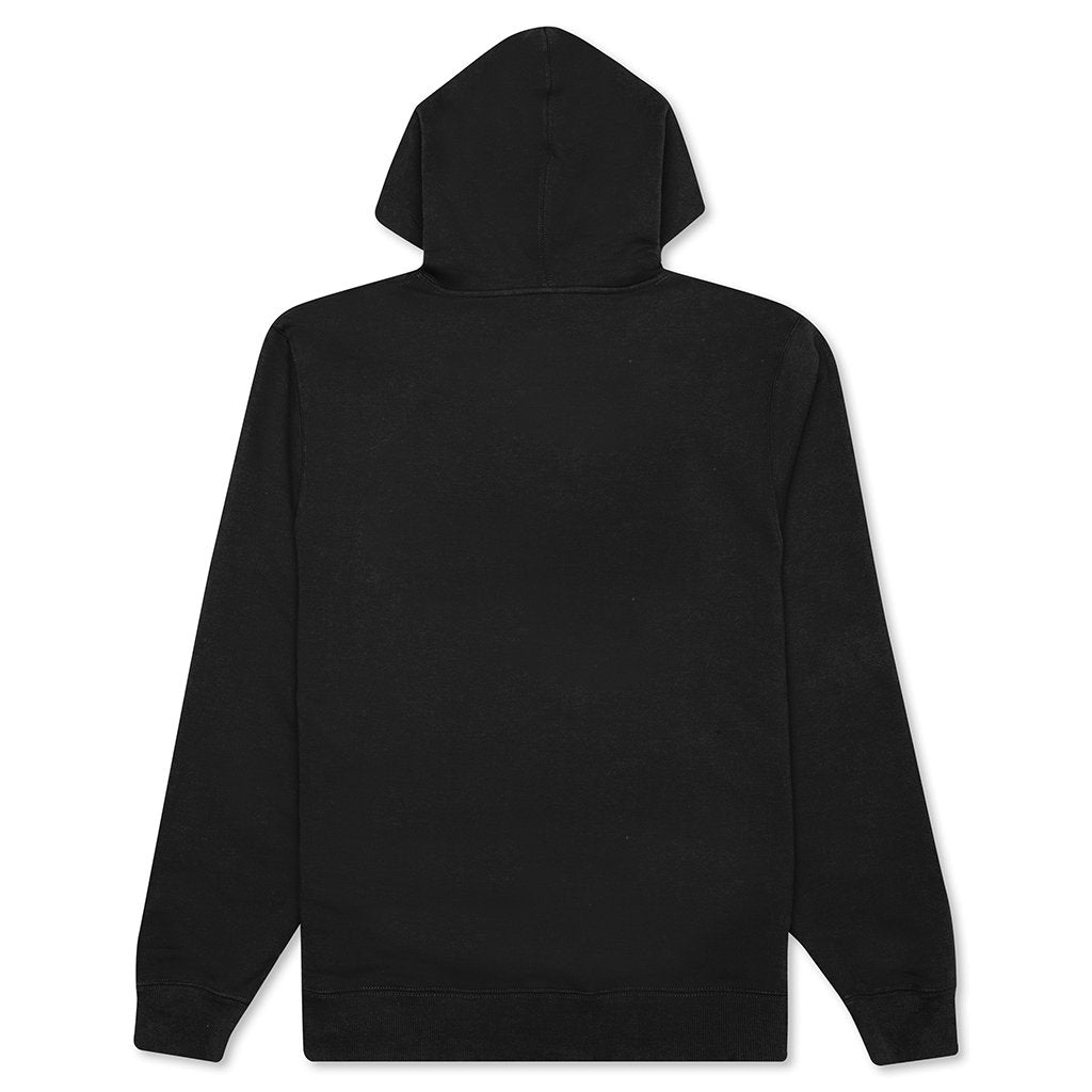 Black Logo Print Hoodie main image 0