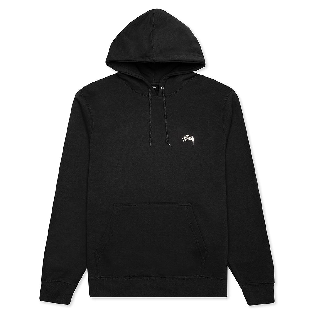 Black Logo Print Hoodie main image 1