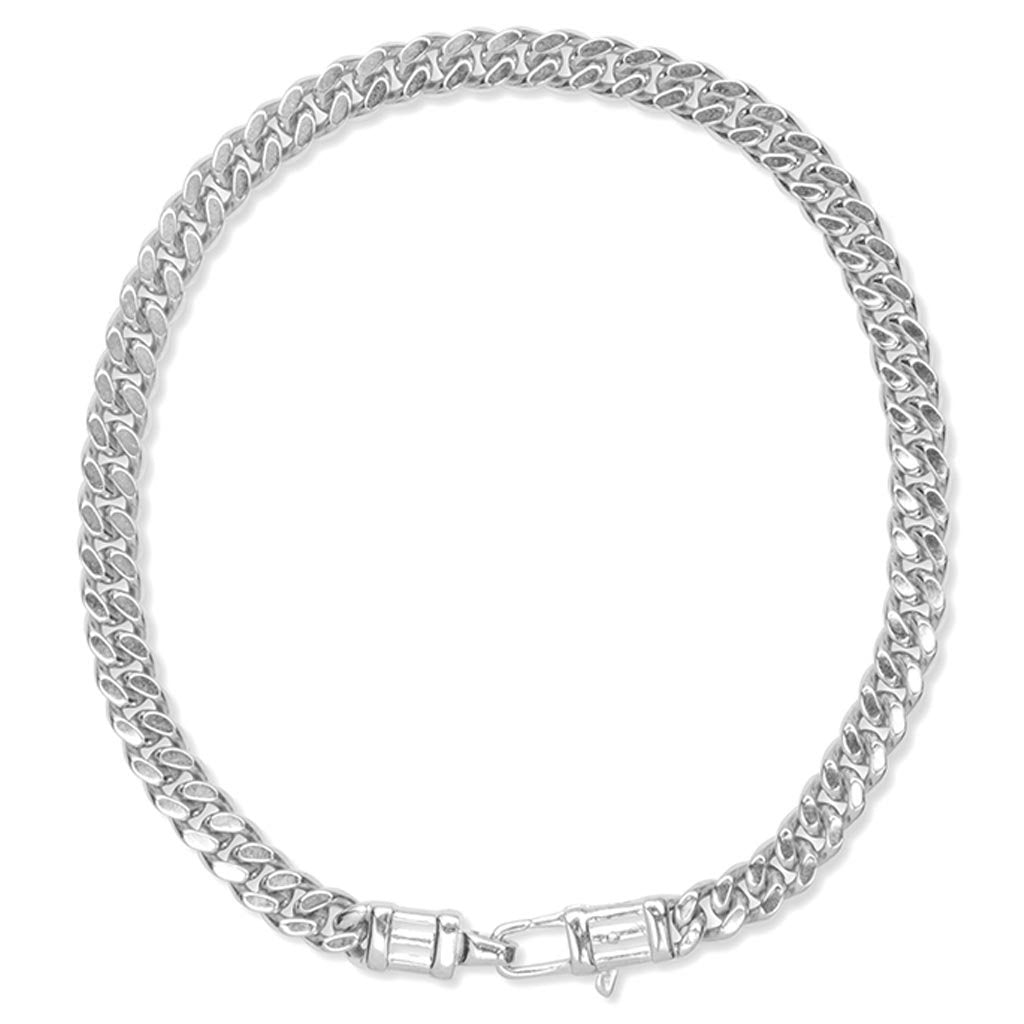 Curb Bracelet L - 925 Sterling Silver – Feature
