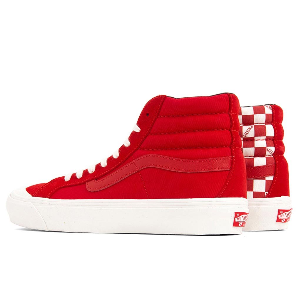 Vans Vault Og Vans Checkerboard Red Vans Checkerboard Red Slip On