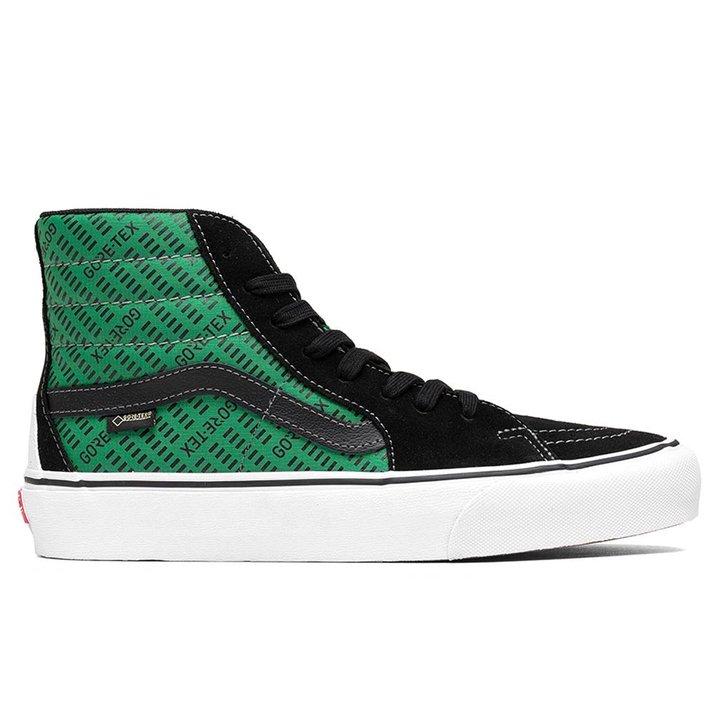 SK8-Hi Gore-Tex - Black/Green – Feature display picture 1