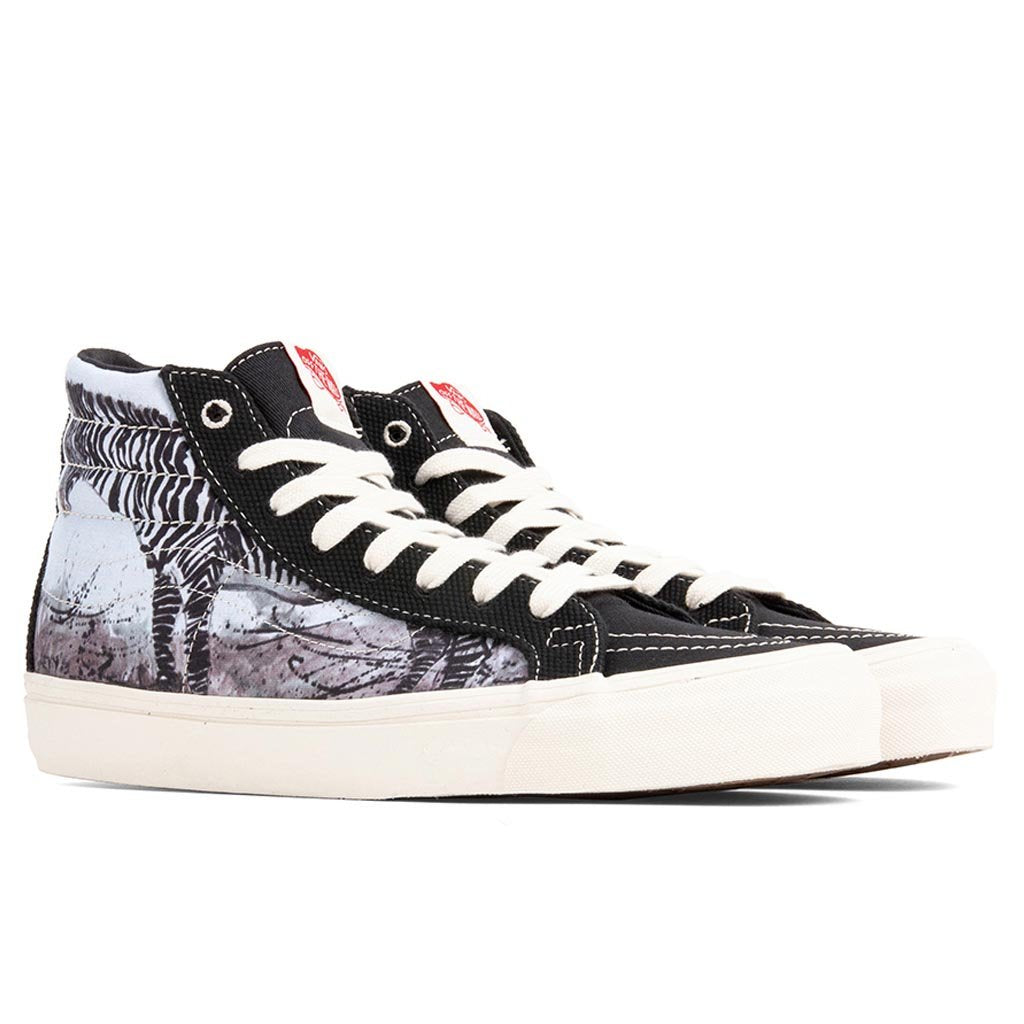 Vans Vault x Ralph Steadman OG Sk8-Hi LX Zebra – Feature