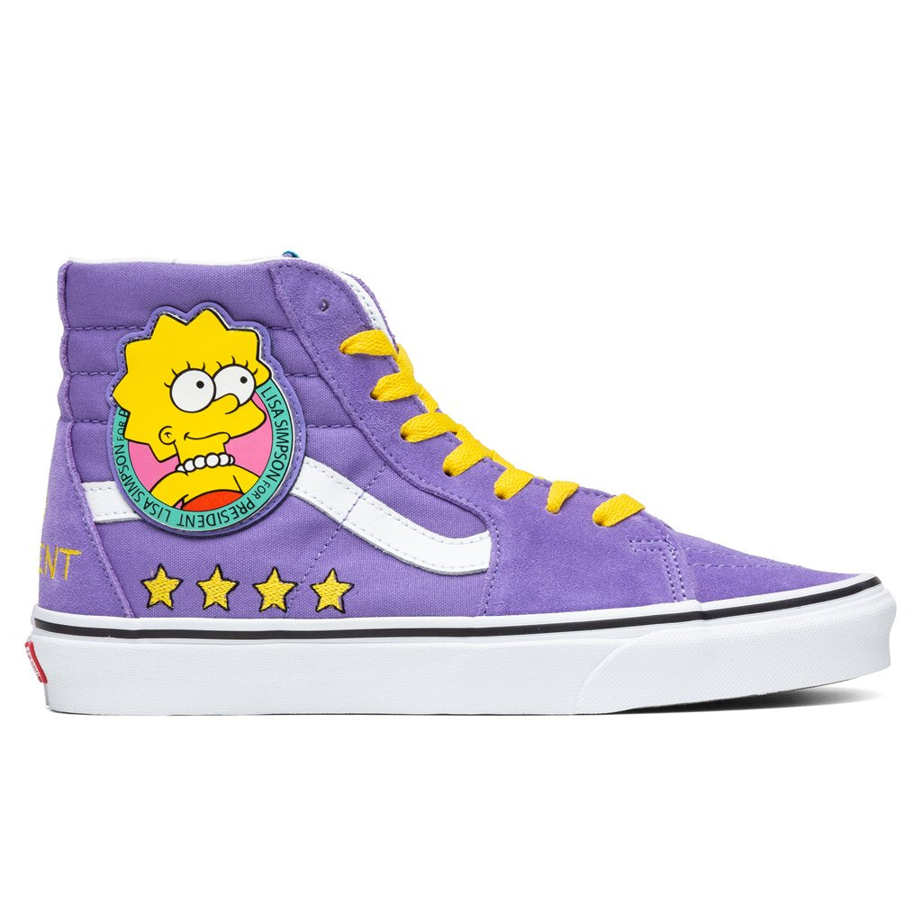 sk8 hi simpsons