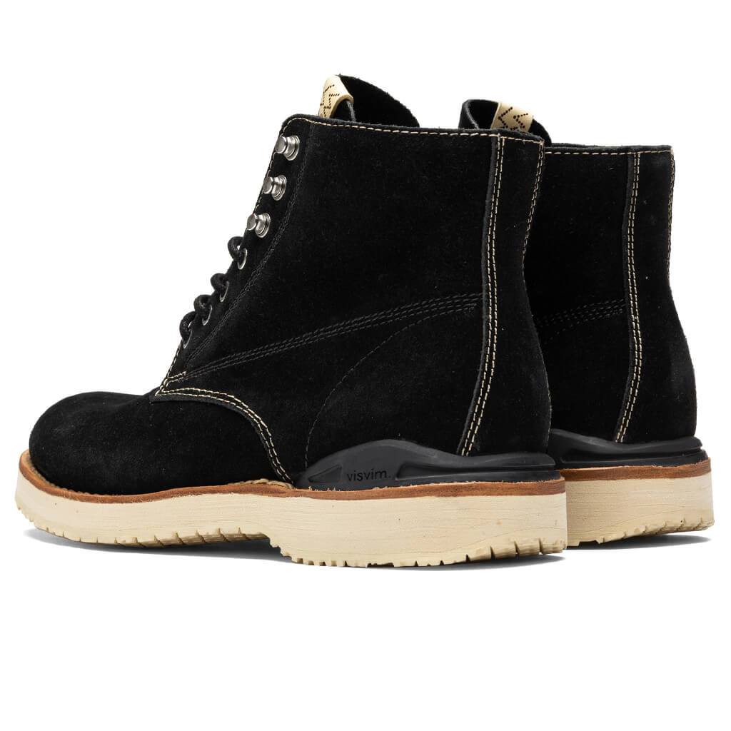 Visvim Vigil Boot- Folk Black Suede visvim - Virgil Suede Boots - Black Visvim main image 2