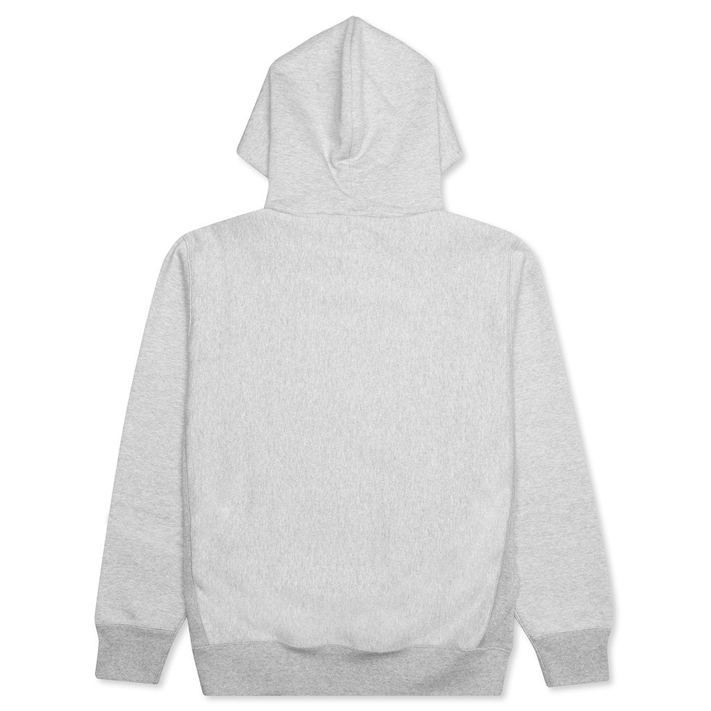 Heavy Weight Pullover Hooded Sweatshirt Type 2 - Grey