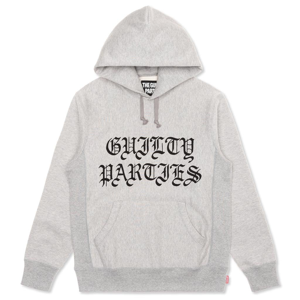 Heavyweight Pullover Hooded Sweatshirt 'Type-6' - Grey – Feature