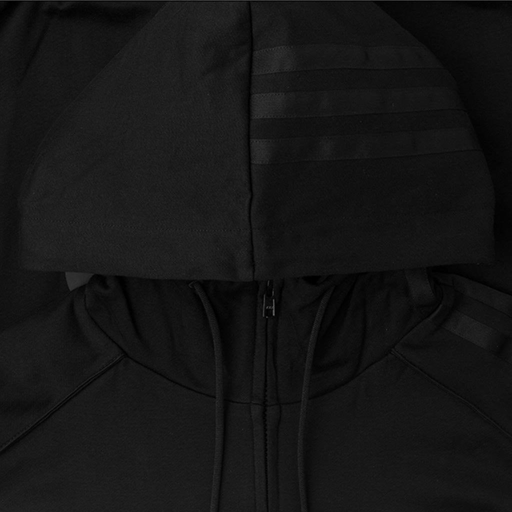 Yohji Skull Full Zip Hoodie - Black