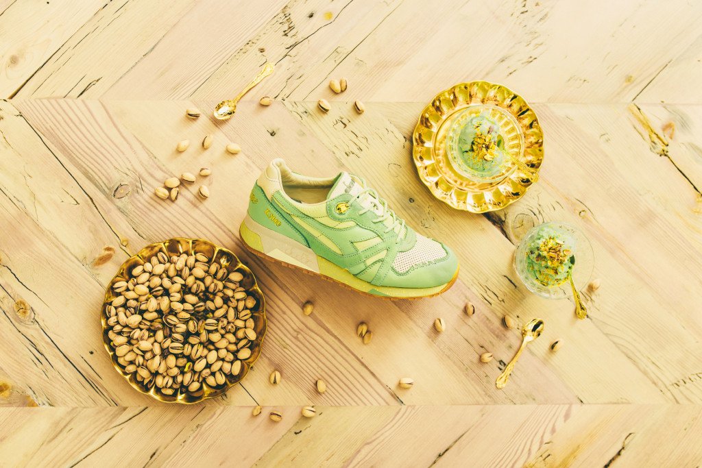 Official Lookbook: Diadora x Feature N.9000 'Pistacchio' Available Friday July 8