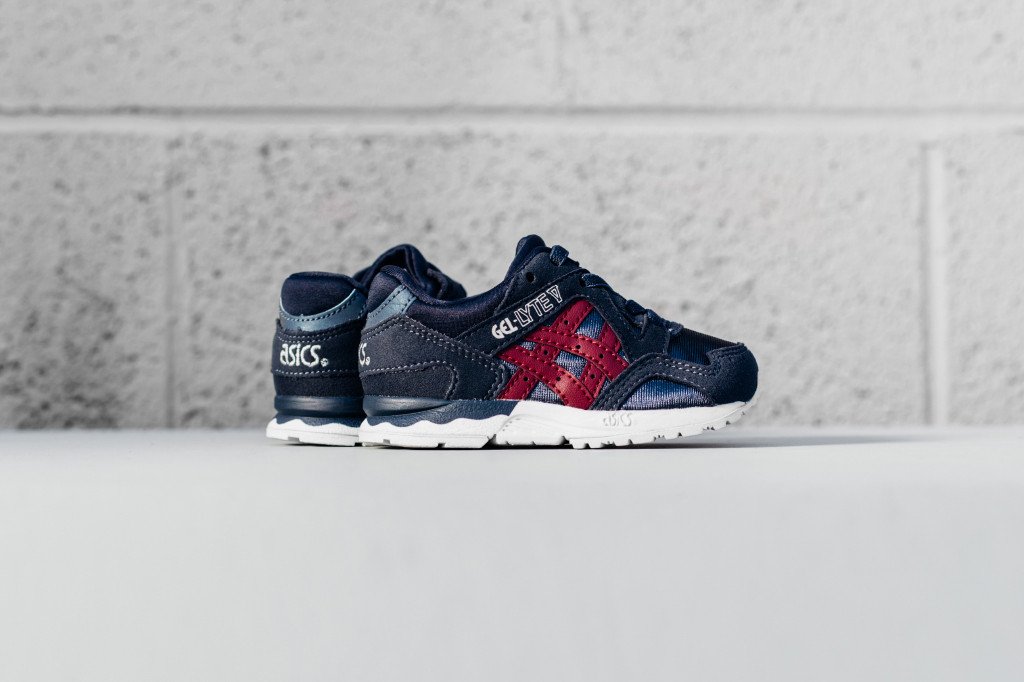ASICS Kid's Gel-Lyte V In Indian Ink/Burgundy Available Now