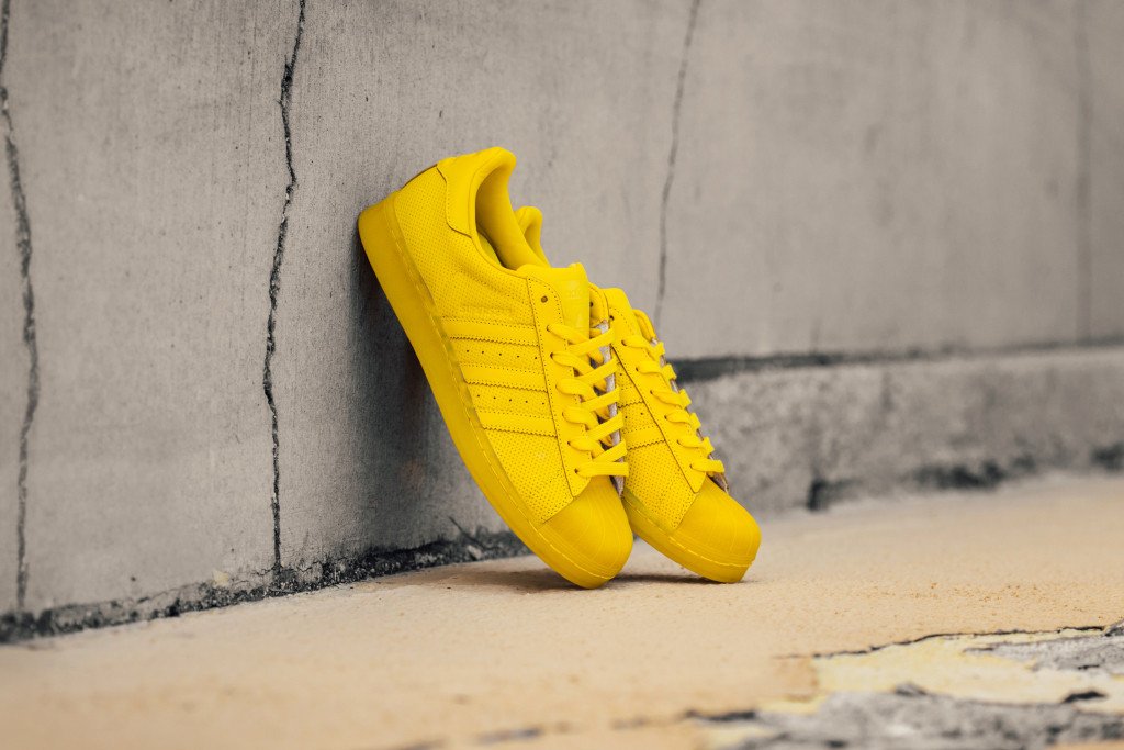 Adidas Originals Superstar 'Adicolor' In Yellow Available Now