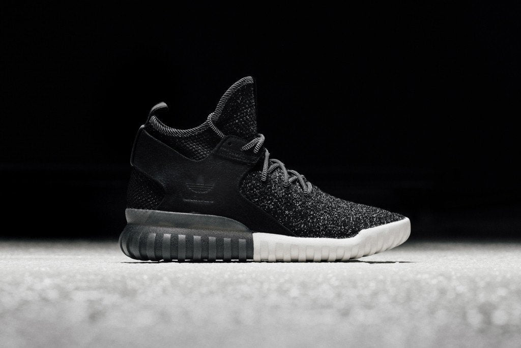 Adidas Originals Tubular X Primeknit 'Glow In The Dark' In Black Available Now