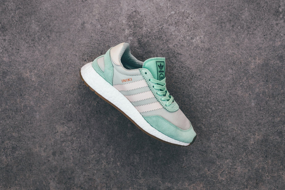 Adidas Originals Women's Iniki Runner In Green Available Now