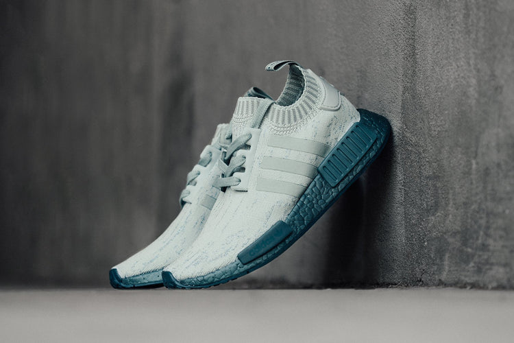 Adidas Originals Women's NMD_R1 Primeknit In Tactile Green Available N   Feature