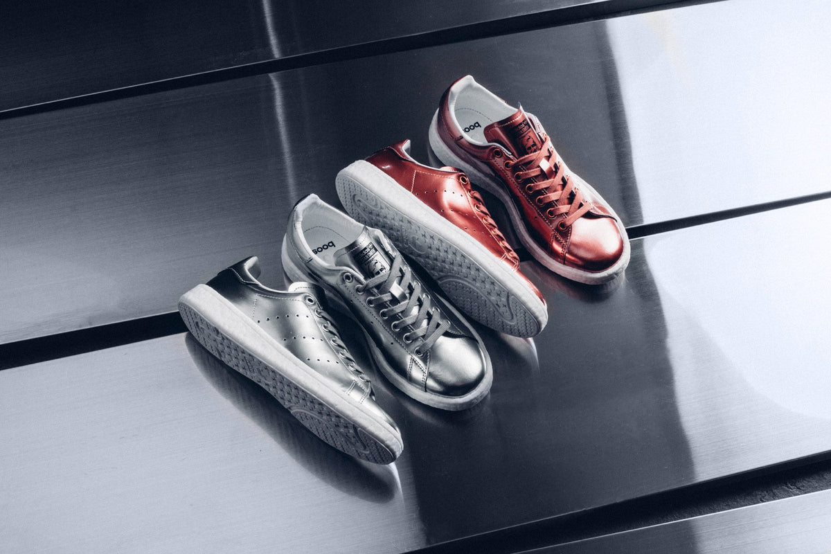 Adidas Originals Women's Stan Smith Boost "Metallic" Pack Available Now