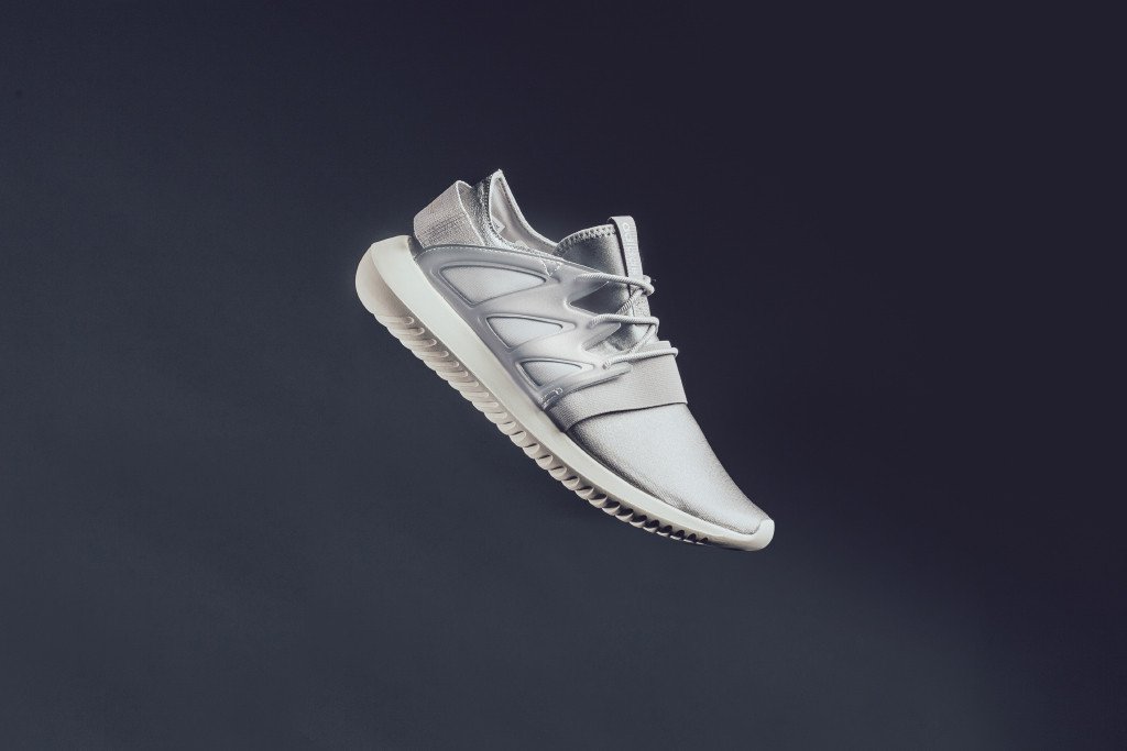 Adidas Originals Women's Tubular Viral "Metallic Silver" Available Now