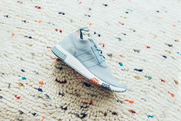 Adidas Women's NMD_Racer Primeknit "Ash Grey/Blue Tint" Available Now   Feature