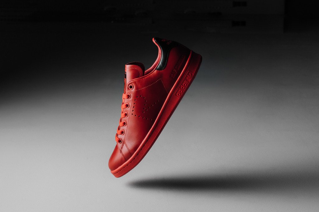 Adidas x Raf Simons Stan Smith "Tomato/Black" Available Now