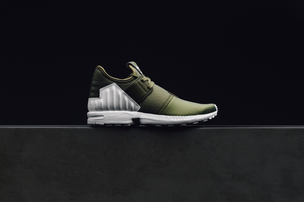 Adidas Originals ZX Flux Plus In Olive Available Now
