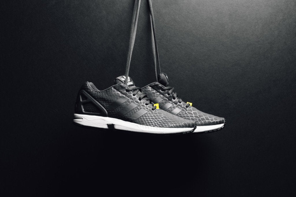 Adidas Originals ZX Flux Techfit In Shadow Black Available Now