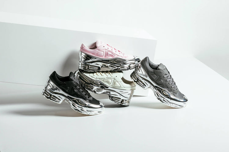 adidas gazelle silver green womens adidas DA9297 adidas X Raf Simons New Runner Mens main image 0