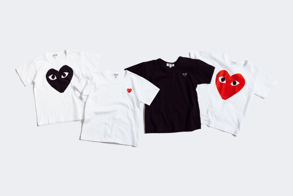Comme Des Garcons PLAY Kid's Spring/Summer Collection Available Now