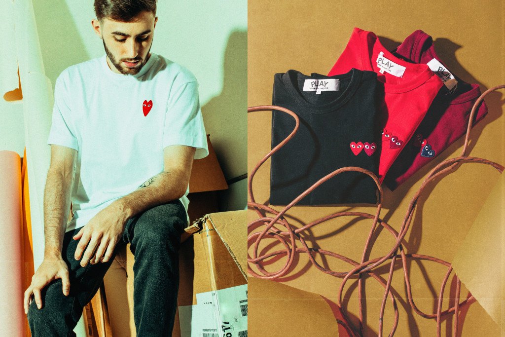 Comme Des Garcons PLAY Spring Collection Available Now