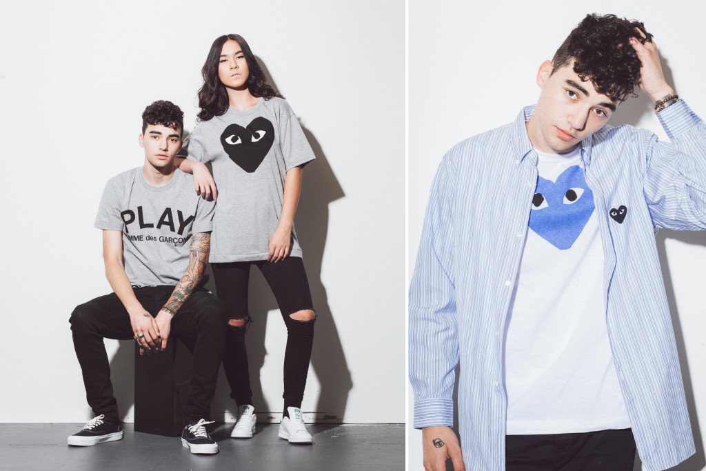 Comme Des Garcons PLAY Spring/Summer 2016 Delivery Available Now