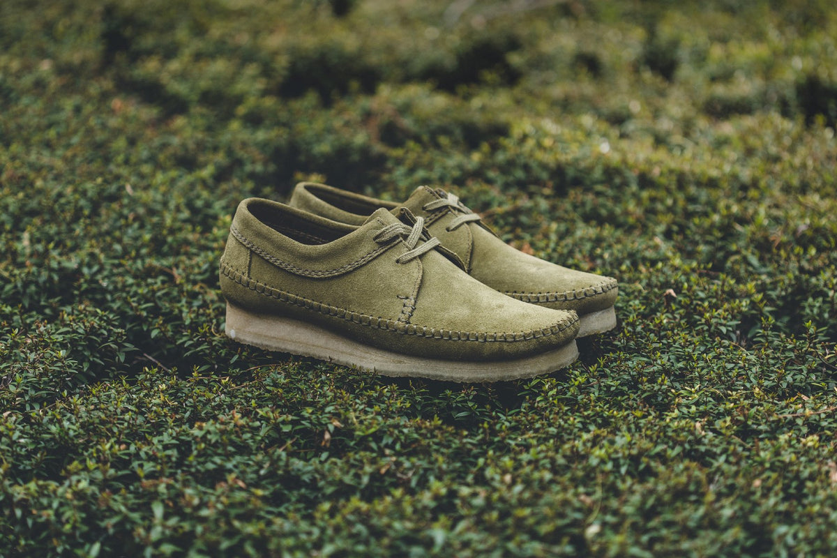 Clarks Weaver "Forrest Green Suede" Available Now