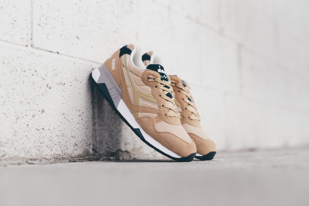 Diadora N9000 NYL II In Beige Available Now