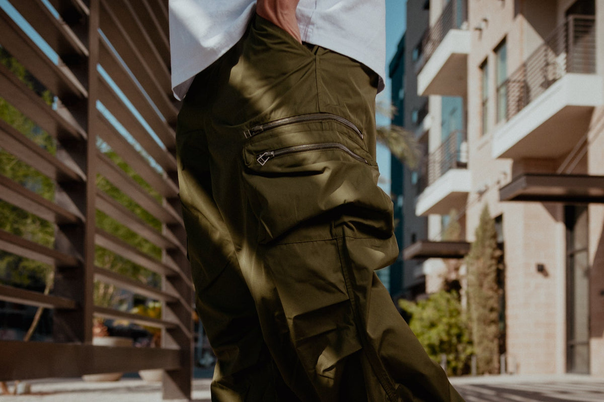 All About Our Simon Parachute Utility Pants